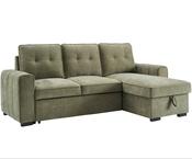 Toby Corner Sofa Bed Sage - Fabric Living Room Collection image