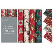 Traditional Christmas Gift Wrap 4 m Roll image