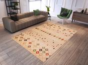 Twist 10629 Geometric Rug Beige image