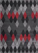 Twist 10638 Geometric Rug Grey image