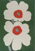 Marimekko Unikko Anniversary Outdoor Floral Rug Green image