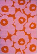 Marimekko Unikko Outdoor Floral Rug Pink Orange image