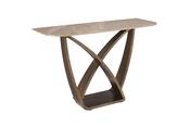 Vanosa Console Table Brown