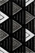 Venus Geometric Rug - Black Grey image