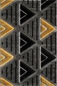 Venus Geometric Rug - Grey Gold image