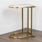 Vienna Marble Curved Side Table – Elegant Sofa Table Design