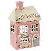 Village Pottery Coffee Pot Shop - Tealight Holder Ceramic Giftware