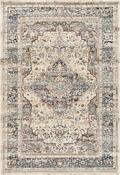 Nourison Vintage Kashan Rug VKA07 Ivory Blue image