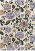 Laura Ashley Wendling Floral Rug Heather Purple image