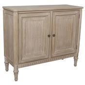 Willow 2 Door Cabinet Timber Wash - Wooden 2 Door Storage Unit