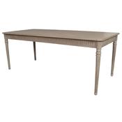 Willow Dining Table 200cm Timber Wash - Rectangular Wooden Table image