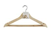 Wooden Clothes Hangers 45 cm Pack of 3 image