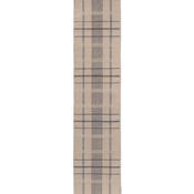 Brink &amp; Campman Zona Check Outdoor Rug Denim Runner image