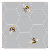 iStyle Busy Bees Cork-Backed Coasters Set of 4 image