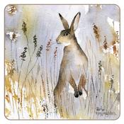 iStyle Hare Cork-Backed Coasters Set of 4 image