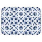 iStyle Porto Blue Velvet-Backed Placemats Set of 2 image