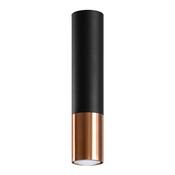 Sollux Lighting Ceiling Lamp LOOPEZ Black/Copper image