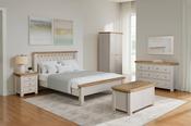 Doune Dressing Chest 6 Drawer Taupe