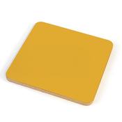 Leaf &amp; Loom Ochre Plywood Coasters Set of 4 image