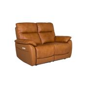 Nerano 2 Seater Sofa Tan Electric Recliner image