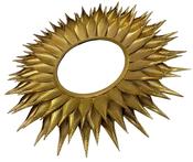 Ohlson Sunburst Mirror Gold image