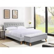 Roscommon King Size Bed Grey 5ft image