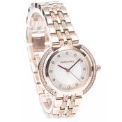 Rose Gold Diamond Bezel/Numeral Watch – Luxury Women's Jewellery Watch with Elegant Crystal Finish