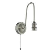 Tall Wall Light Bracket Antique Chrome - Wall Lighting Collection image