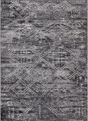 Twist 2098 Distressed Rug Charcoal image