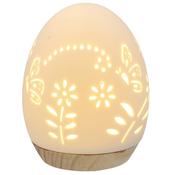 Butterfly Glow LED Egg Lamp Hand-Finished LED Tall Lamp Decorative Lamps Collection for Home Ambience