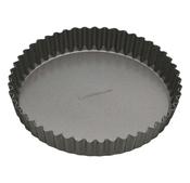 MasterClass Non-Stick Loose Base Quiche Tin 18cm Fluted Carbon Steel Baking Tin for Flans &amp; Tarts image