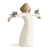 Willow Tree Happiness Figurine – Elegant Home Accessories Sculpture Gift for Friendship &amp; Special Moments image