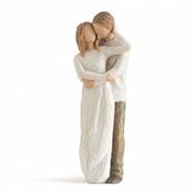 Willow Tree Together Figurine Romantic Couple Sculpture Home Accessories Gift for Weddings &amp; Anniversaries image