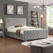 Galway King Size Bed Silver image