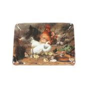Stow Green At the Farm Scatter Tray – Melamine Serveware Tray for Snacks, Drinks &amp; Everyday Storage image