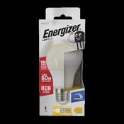 Energizer LED Bulb 7.3W (60W Equivalent) B22 Opal GLS Lamp – Daylight 6500K | Energy Efficient Lighting for Home &amp; Office image