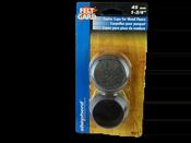 Felt Gard Furniture Castor Cups Brown 45mm Pack of 4 Floor Protection General Accessories image