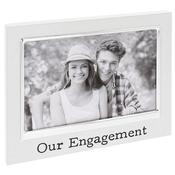 Shudehill Giftware White Engagement Picture Frame 6x4 Photo Display Frames Collection image