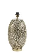 Sinula Gold Lamp with Rosewood Shade – Hotel Chic Aluminum Table Lamp Base, Main Lamp &amp; Collection Lamps Style image