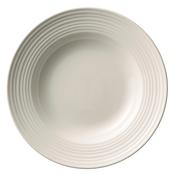 Belleek Living Ripple Pasta Dish Set of 4 Contemporary Dining Bowls Dishwasher &amp; Microwave Safe
