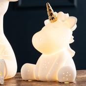 Belleek Unicorn Luminaire