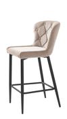 Granby Counter Stool Taupe Velvet