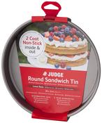 Judge Round Sandwich Tin with Loose Base image