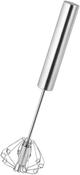 Judge Spinning Egg Beater Whisk Stainless Steel Push Action Hand Whisk 35cm Easy Clean Kitchen Tool