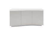 Lazzaro Sideboard  Light Grey Matt with LED image