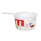 Microwave Sauce Pan 0.5Ltr - BPA Safe Clear Polycarbonate Jug for Heating Soups, Sauces &amp; Leftovers image