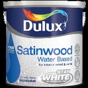Dulux Stay White with Aquatech Satinwood  Pure Brilliant White image
