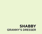 Fleetwood Shabbyie Furniture Paint Collection  Grannys Dresser