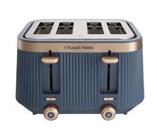 Russell Hobbs Brontë 4 Slice Toaster Soft Navy | 26772 image