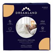 Dreamland Peaceful Dreams Single Heated Overblanket Ivory | 16924 image